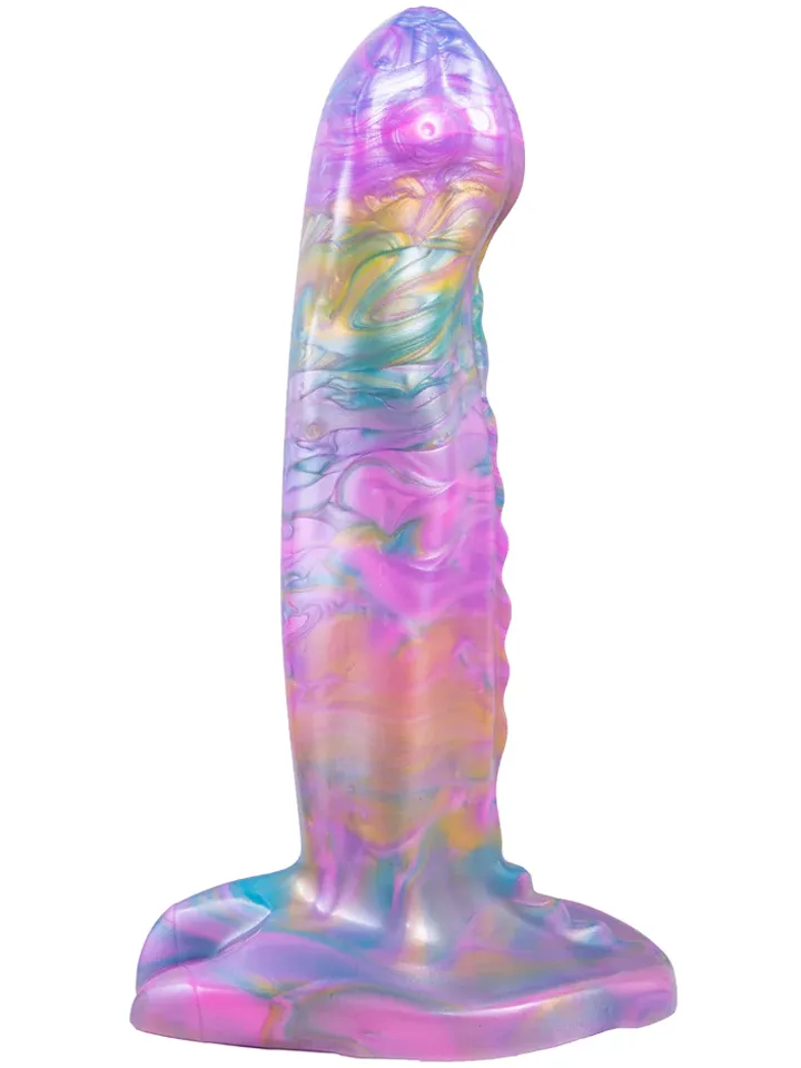 Silicone Monster Dildo Rainbow 26.2 cm