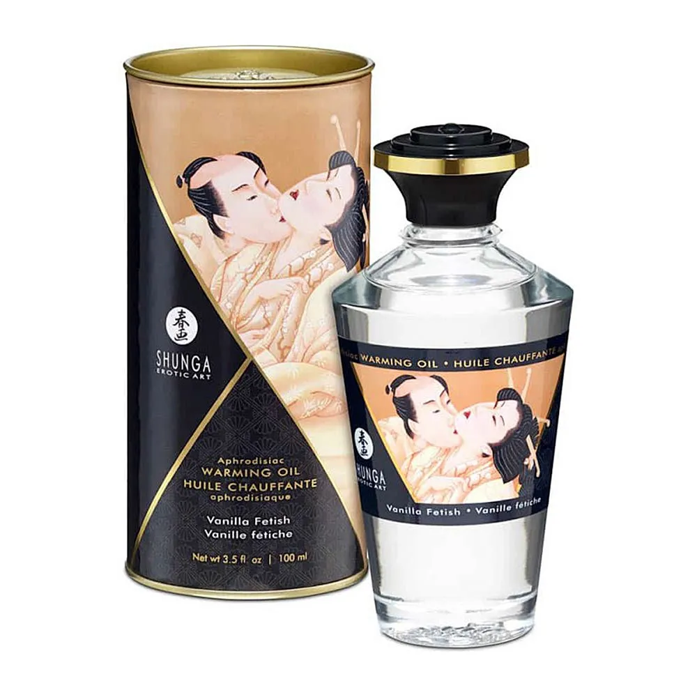 Aphrodisiac Warming Oil Vanilla Fetish 100 ml
