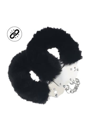 Ouch!: Heavy-duty Fluffy Handcuffs, svart