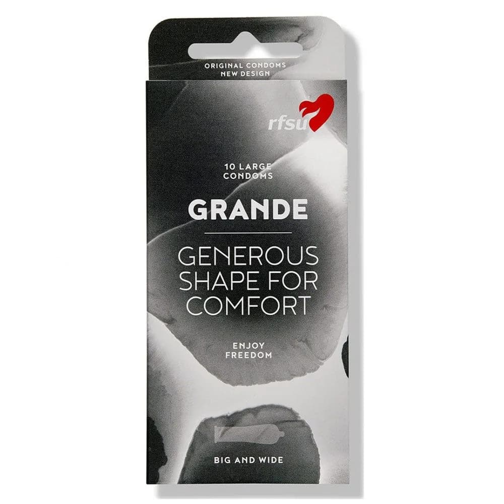 RFSU Grande Kondomer 10-pack Stora kondomer