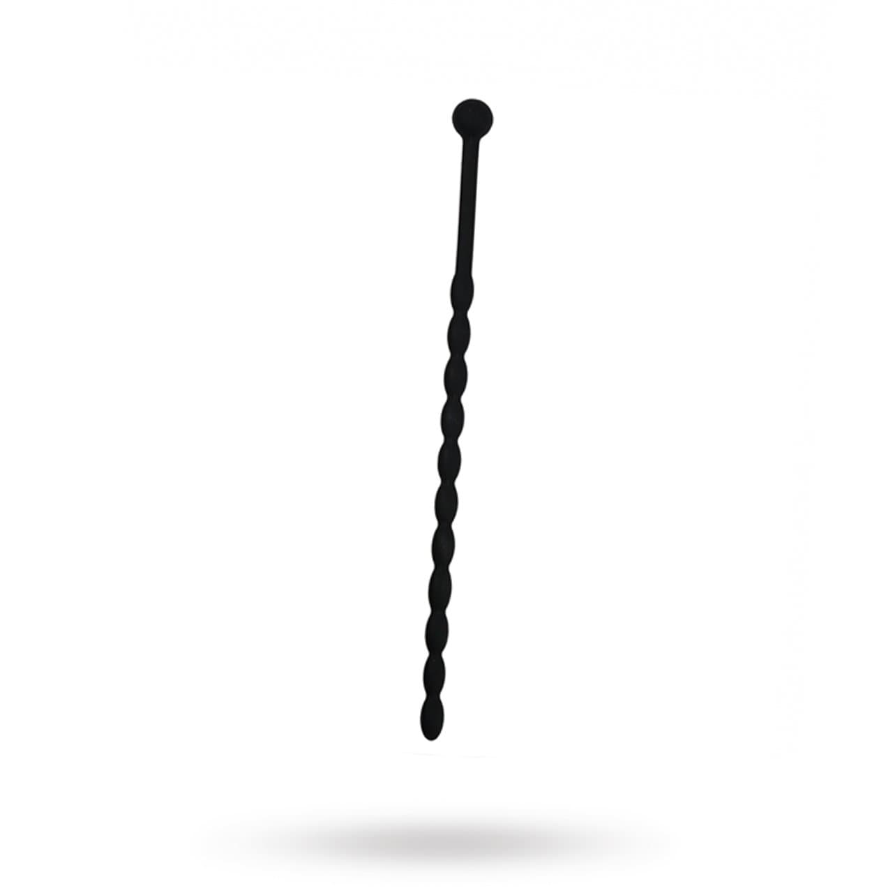 Sinner Gear Ribbed Silicone Dilator Black Dilator