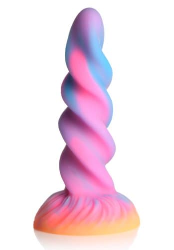 Creature Cocks: Moon Rider, Glow In The Dark Unicorn Dildo
