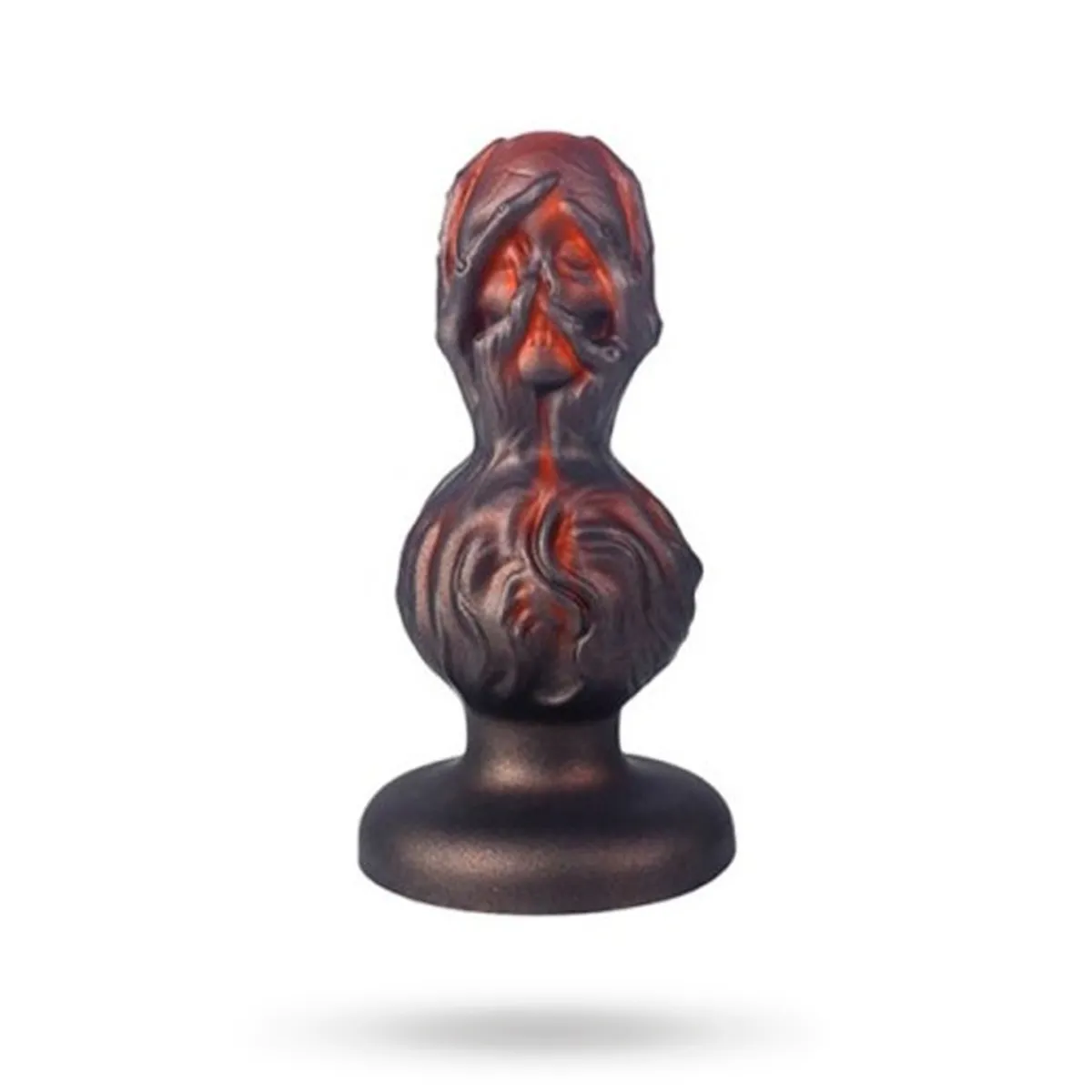 Skullis XL Plug Red/Black 20,5 cm XL Buttplug