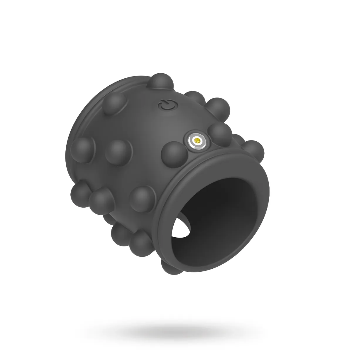 Vibrating Dotted Silicone Cock Sleeve