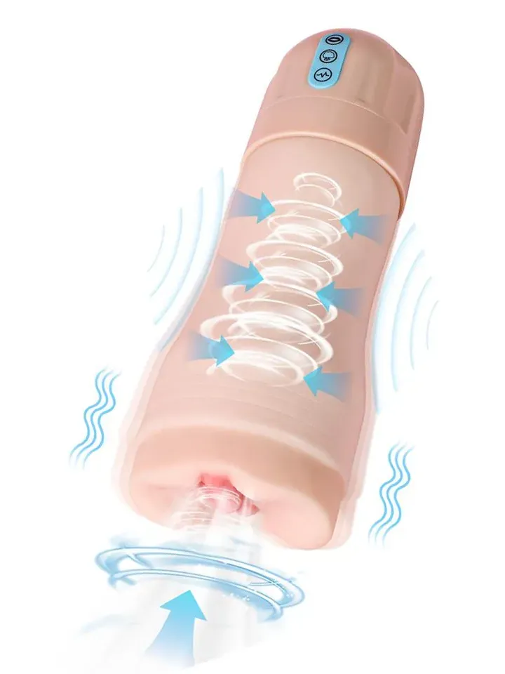 Suctroker Masturbator With Vibration & Sucking