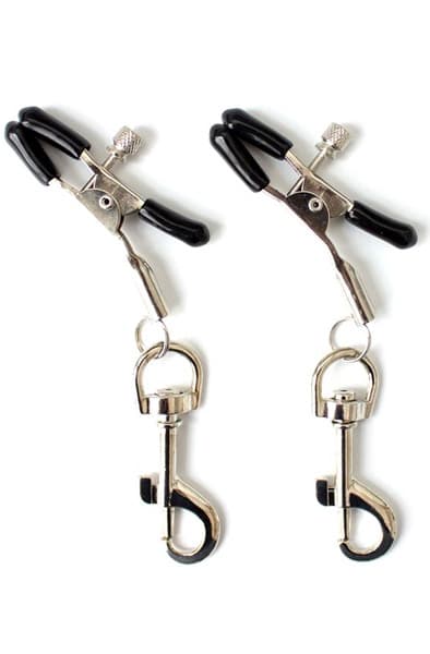 Fetish Addict Nipple Clamp med hake
