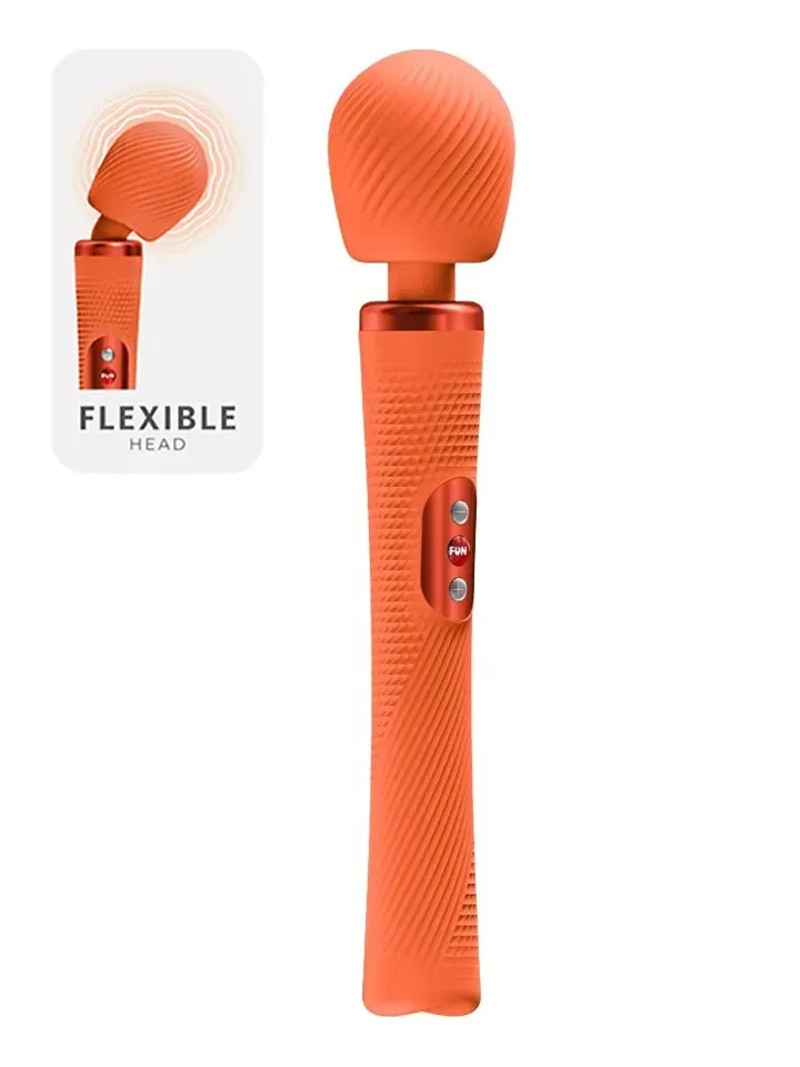 Fun Factory Vim Wand Vibrator Orange Magicwand / Massagewand