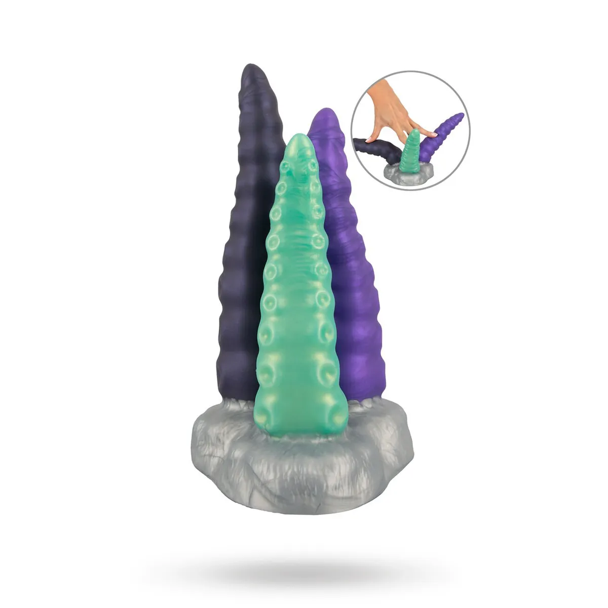 Beasty Cocks Triple Tentacle Dubbeldildo