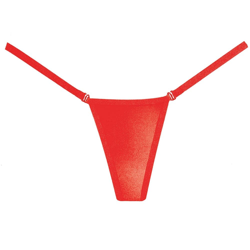 Wetlook - Röd stringtrosa