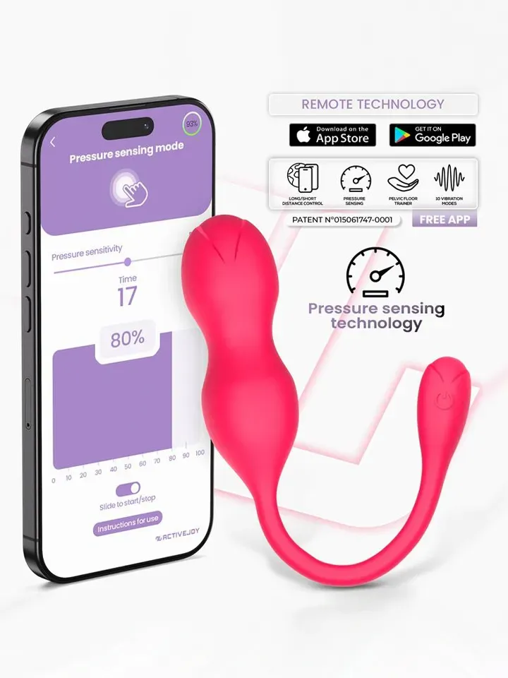 Kyra Pelvic Floor Trainer Pressure Sensing App