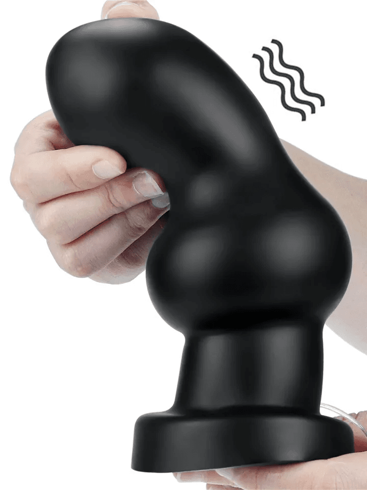 King Sized Vibrating Anal Rammer 18cm