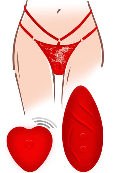 Divine The Sensual Red Panty Vibrator