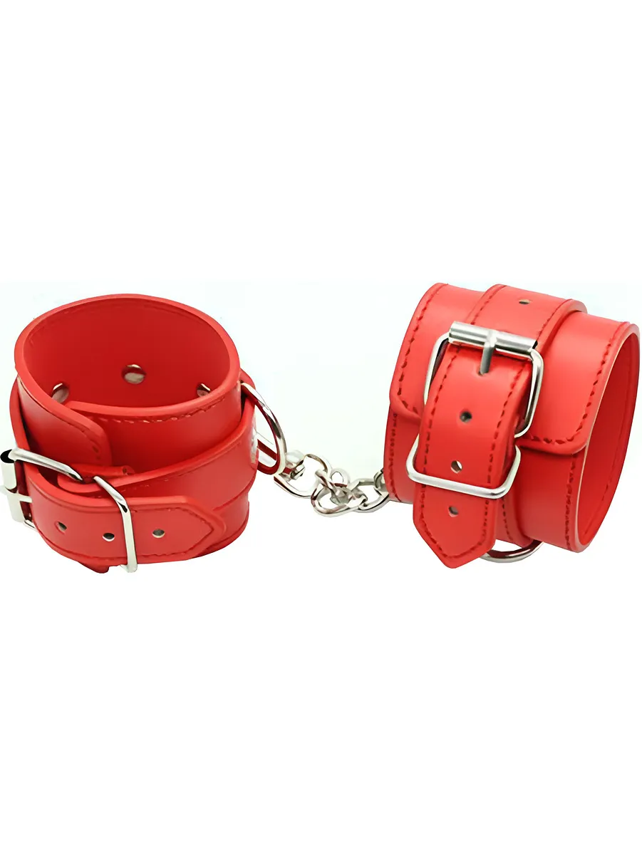 TOYZ4LOVERS Red Wrist Cuffs Röda handbojor