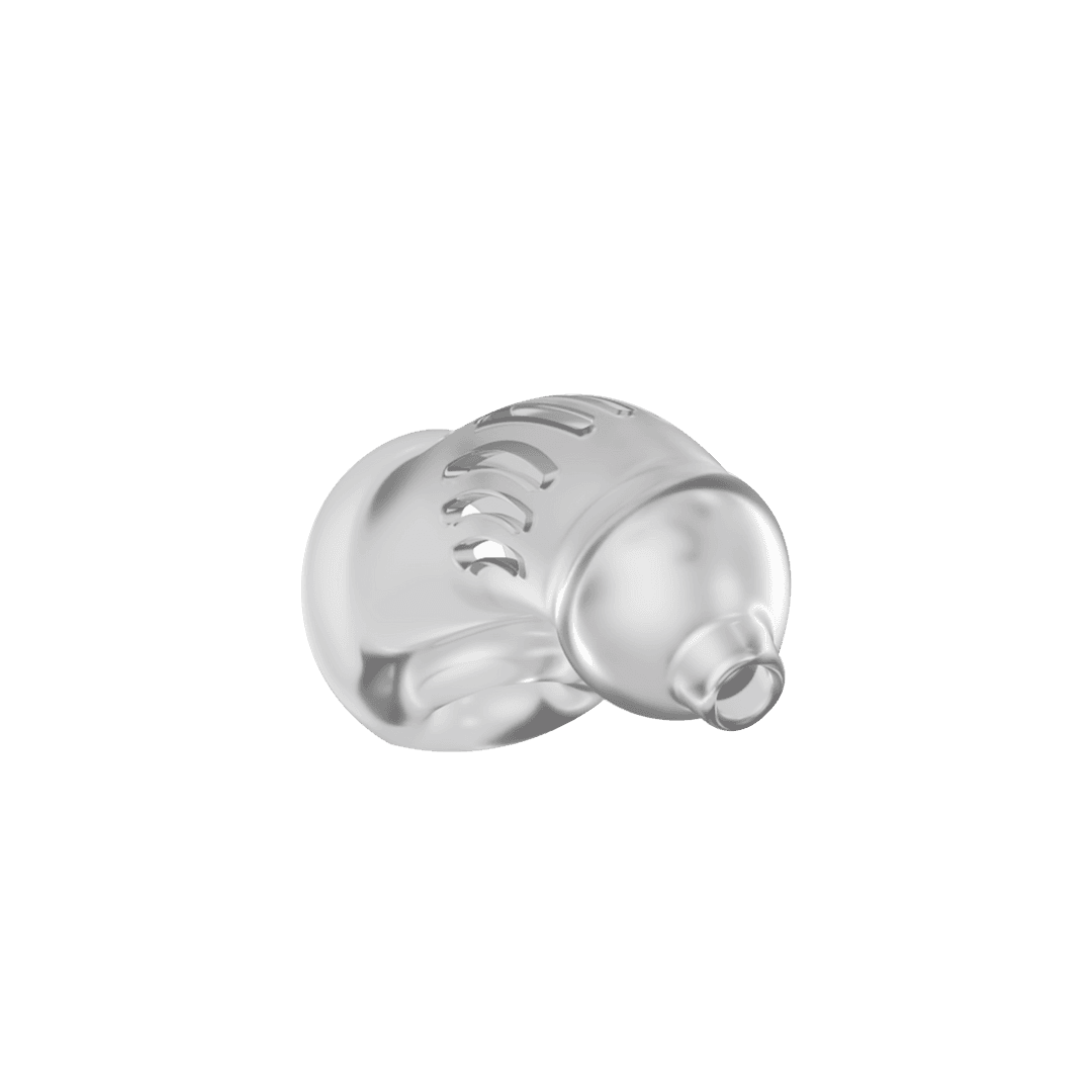 MANCAGE #29 TPE Chastity Cage Clear