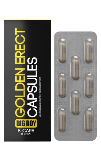 Big Boy Golden Erect 8caps Potens piller