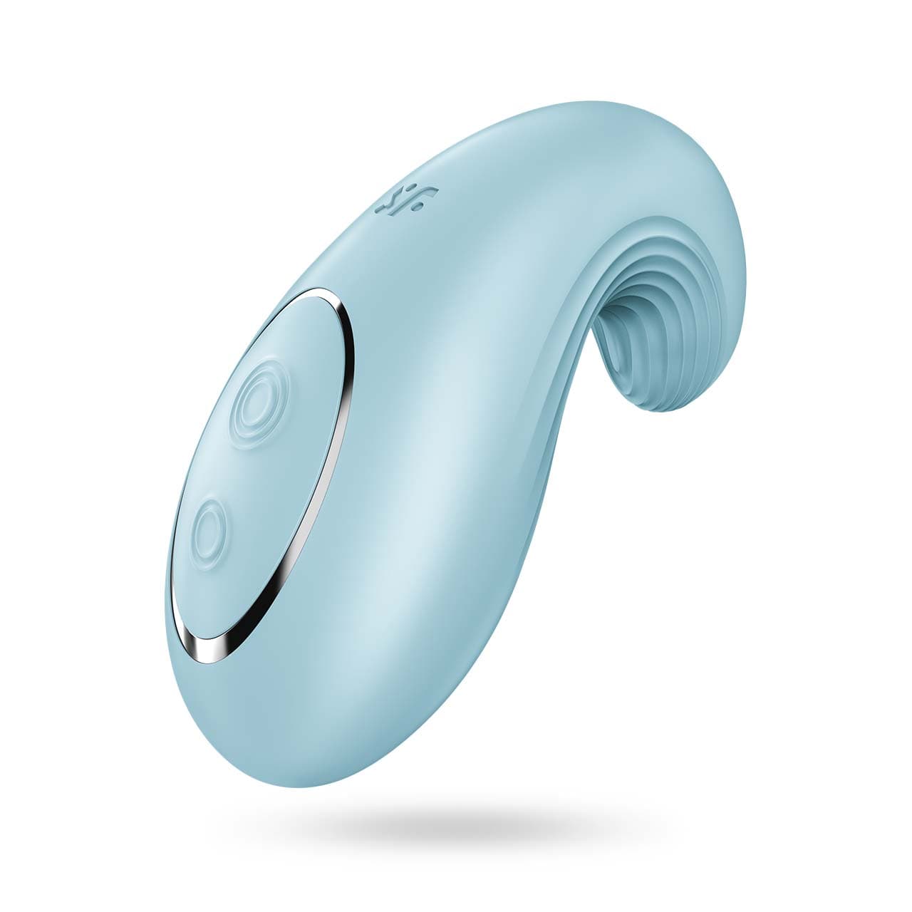 Satisfyer: Dipping Delight, Lay-on Vibrator, ljusblå