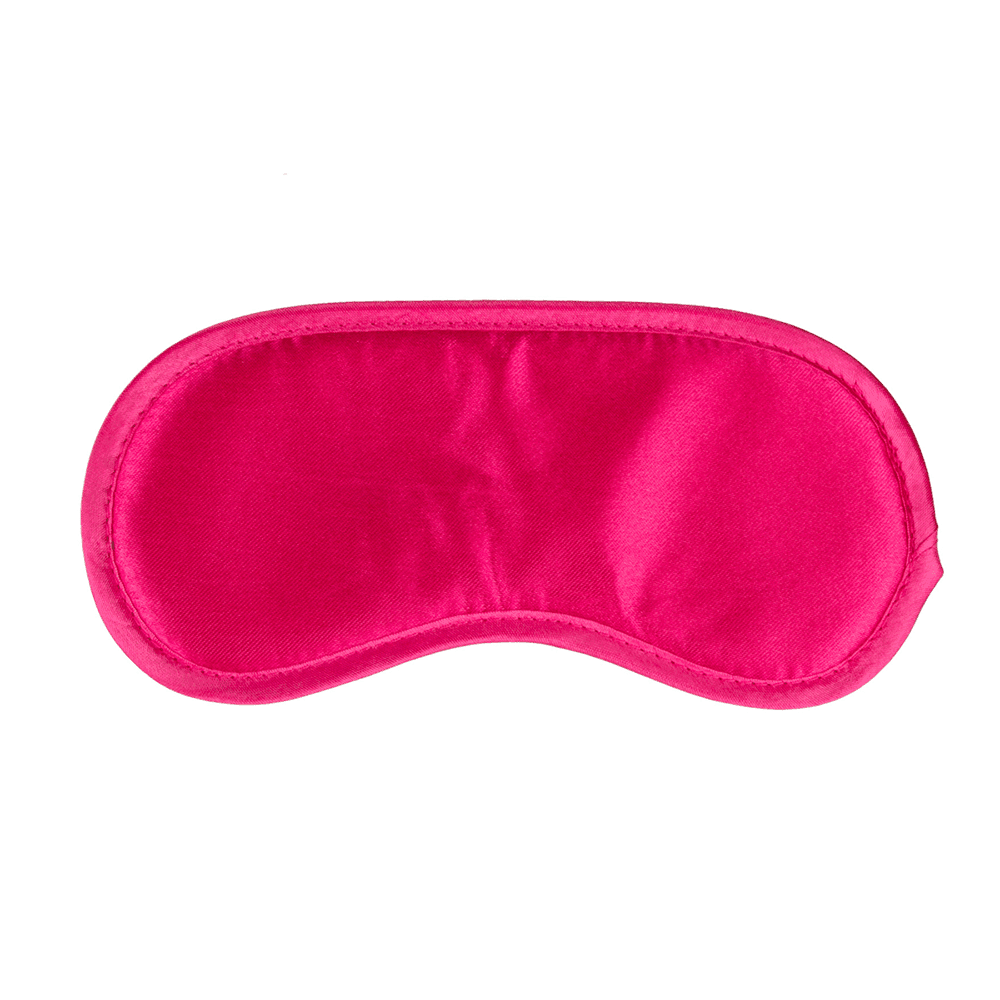 Pink Satin Eye Mask