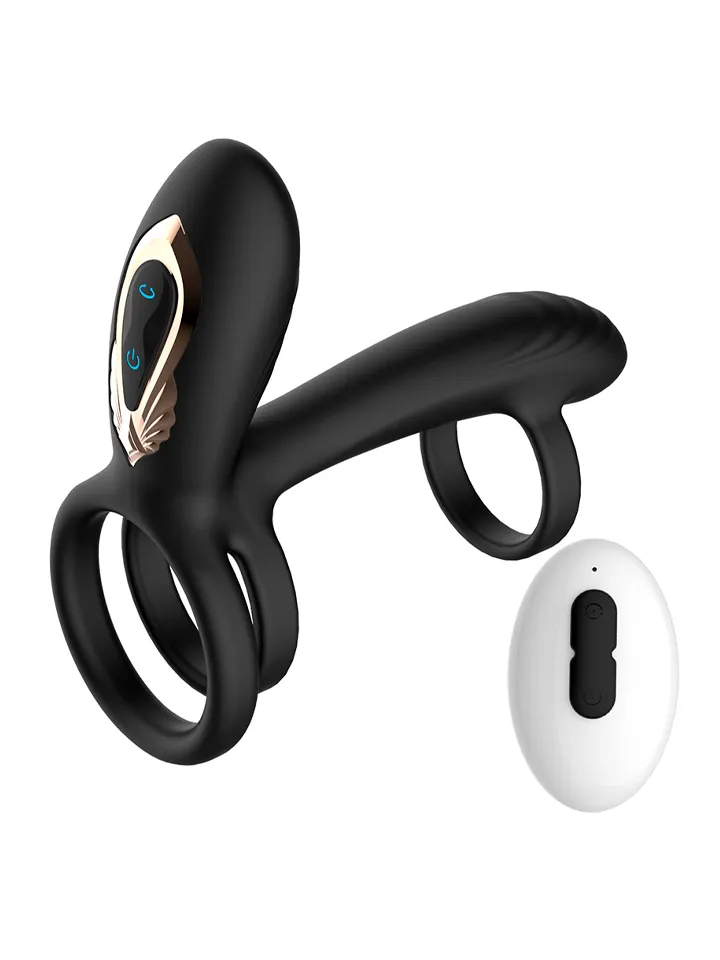 Swinging & Vibrating Cock Ring Penisring med vibrator