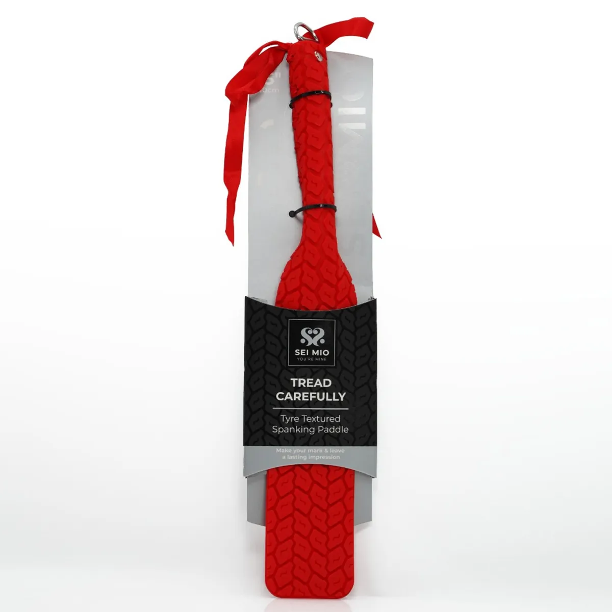 Sei Mio Tyre Paddle Hairbrush - Red