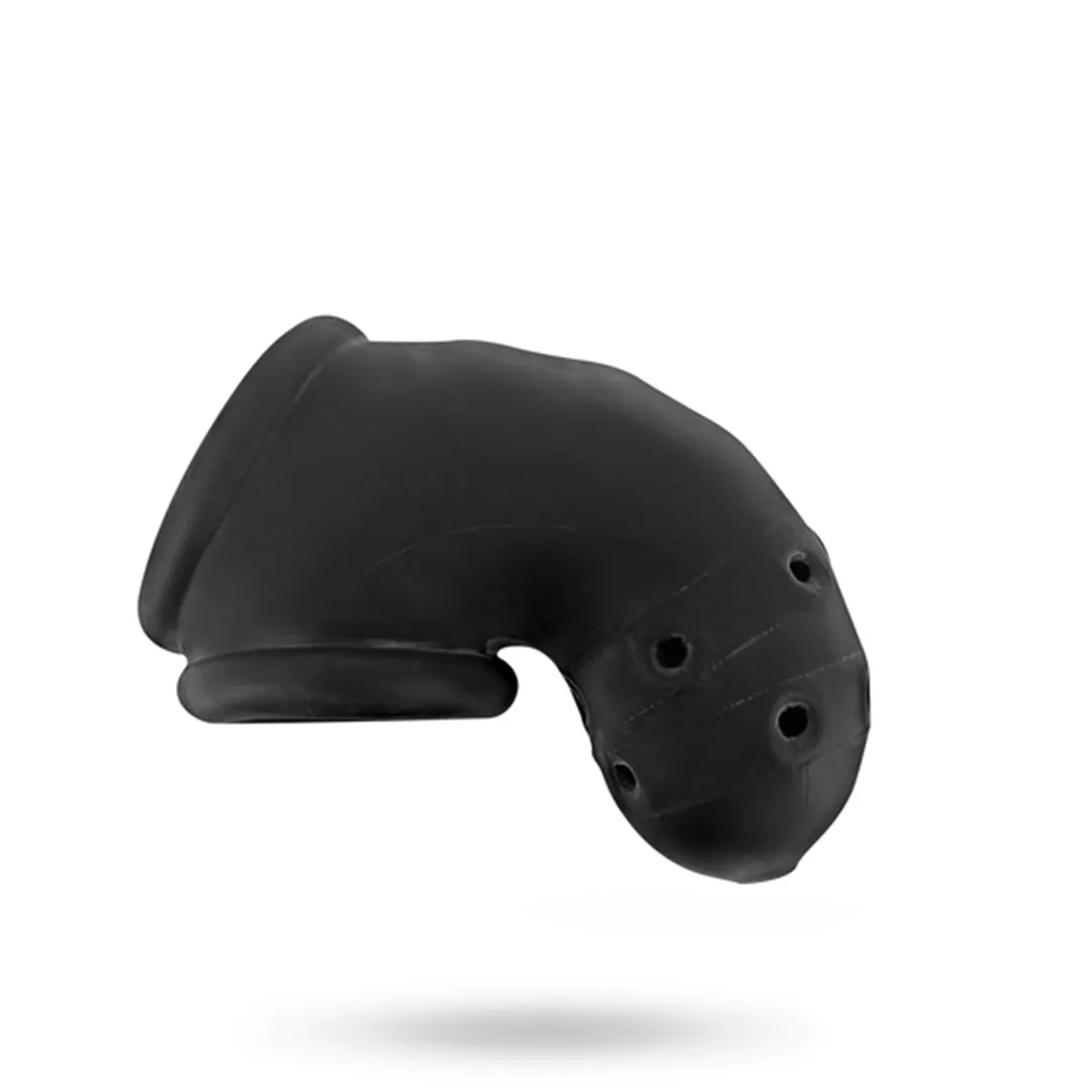 Oxballs Airlock Air Lite Vented Chastity Black Ice