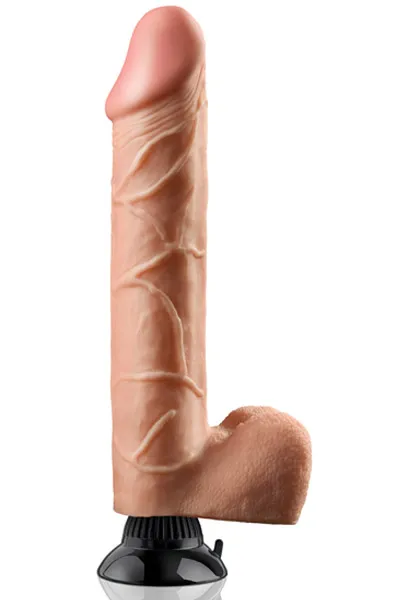 Pipedream Real Feel Deluxe 30 cm Dildo med vibrator