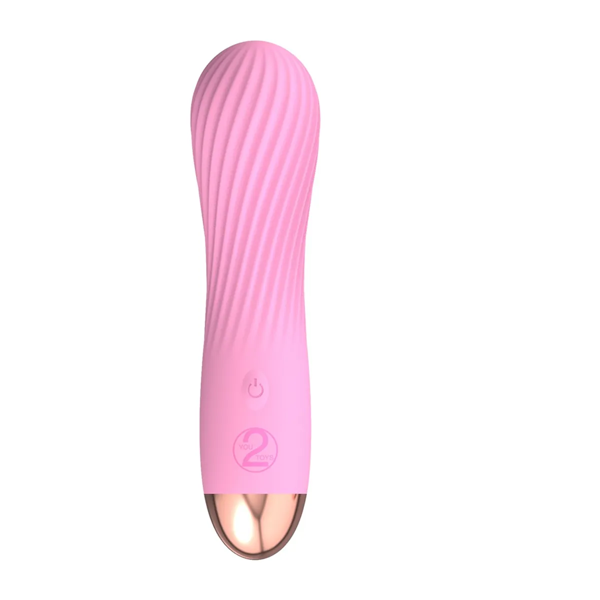 You2Toys: Cuties Pink, Ribbed Mini Vibrator
