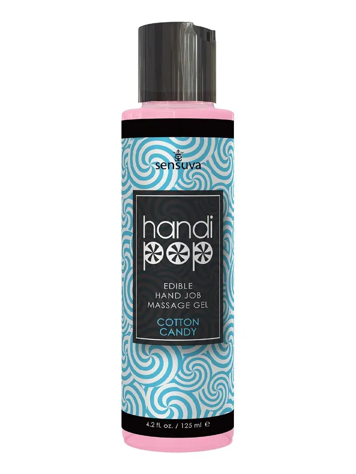 Edible Hand Job Massage Gel Cotton Candy 125 ml