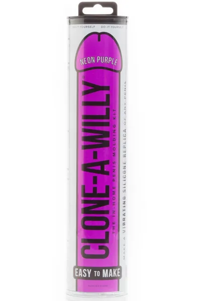 Clone-A-Willy Kit Neon Purple Kloningskit