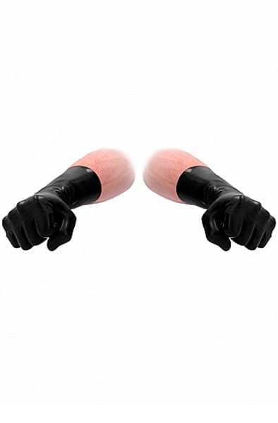 Latex Short Gloves