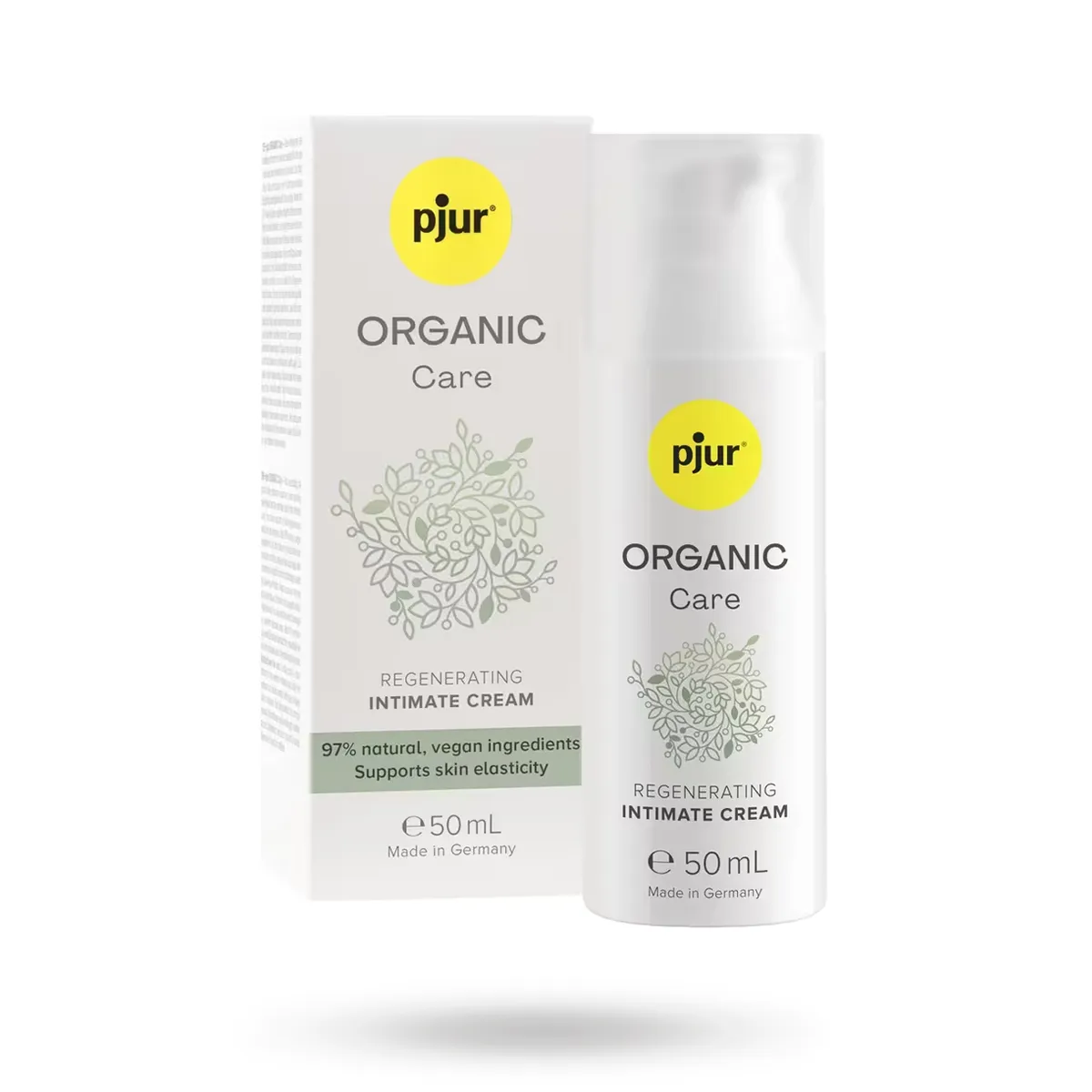 Pjur Organic Care: Regenerating Intimate Cream, 50 ml