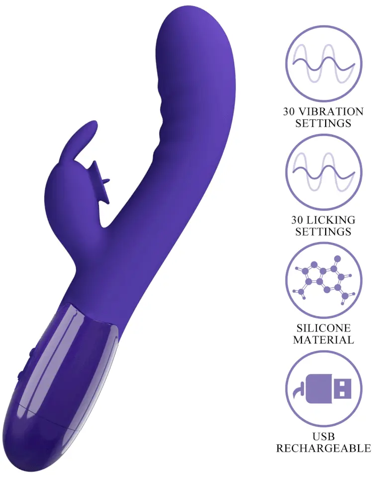 Cerberus Youth Double Bunny Vibrator Rabbitvibrator