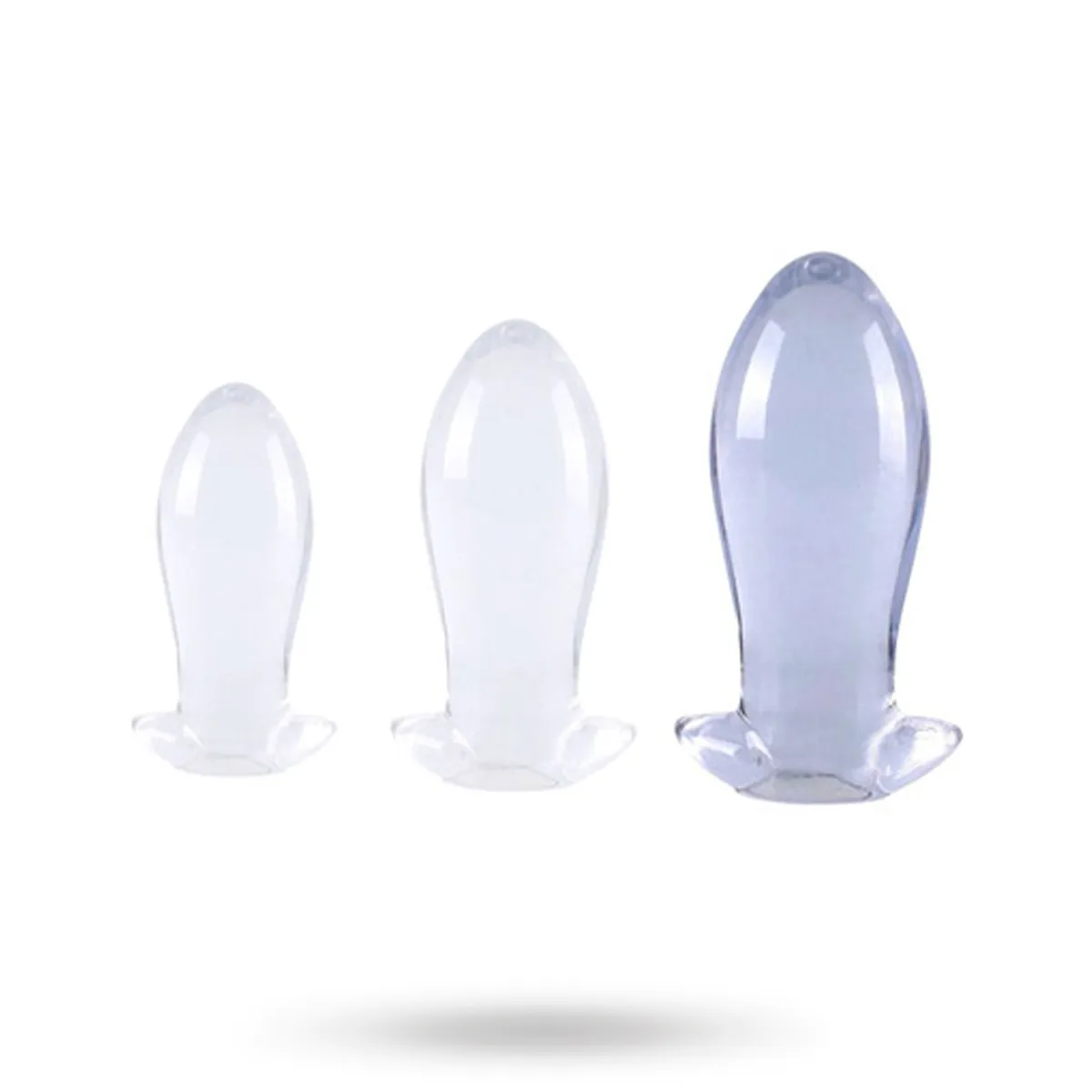 Eggplay Clear Transparent Plug XL 18,5 cm XL Buttplug