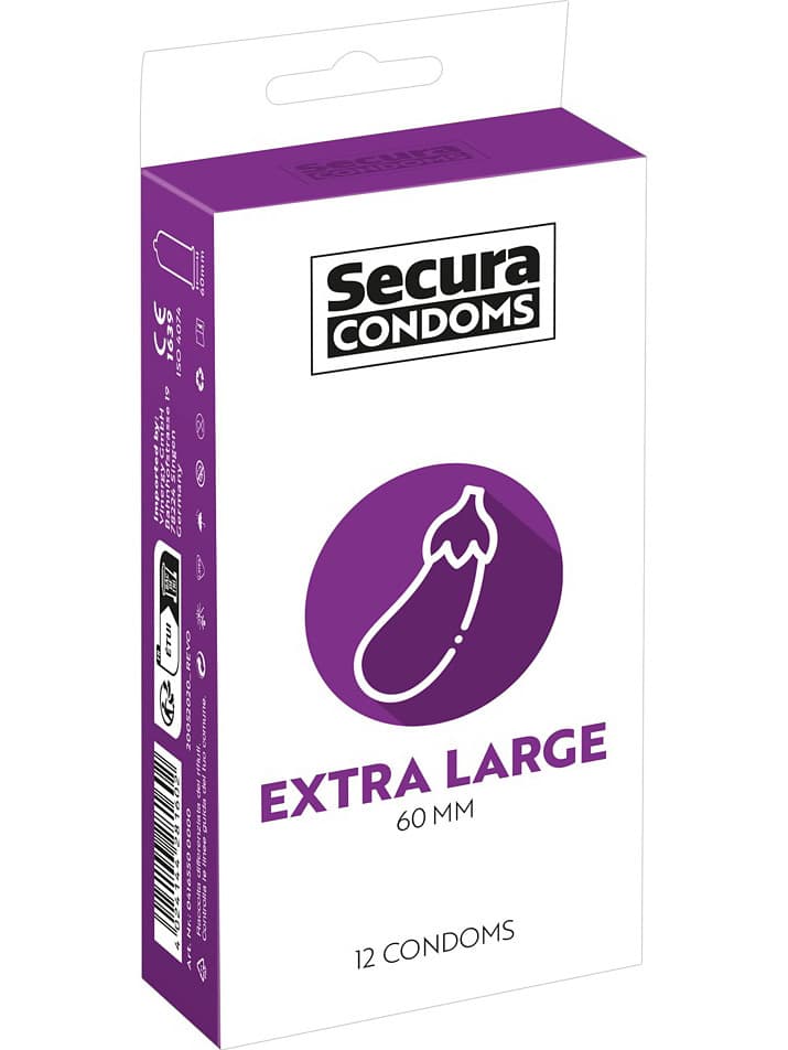 Extra Large 12-pack kondomer
