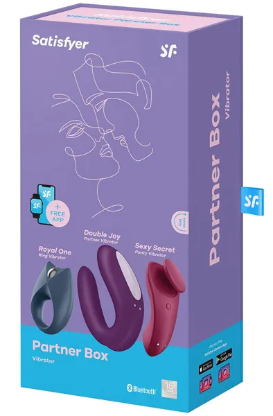 Satisfyer Partner Box 3 Paket för par