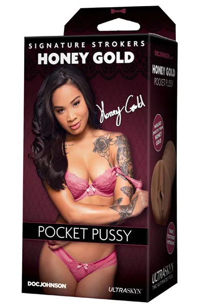 Doc Johnson Honey Gold Pocket Pussy Lösvagina