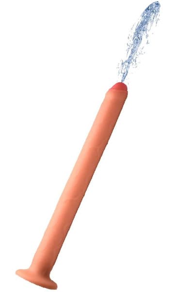 Hosed Thick Enema Dildo Hose 38 cm