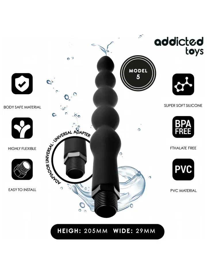 Anal Cleaner With Universal Adapter