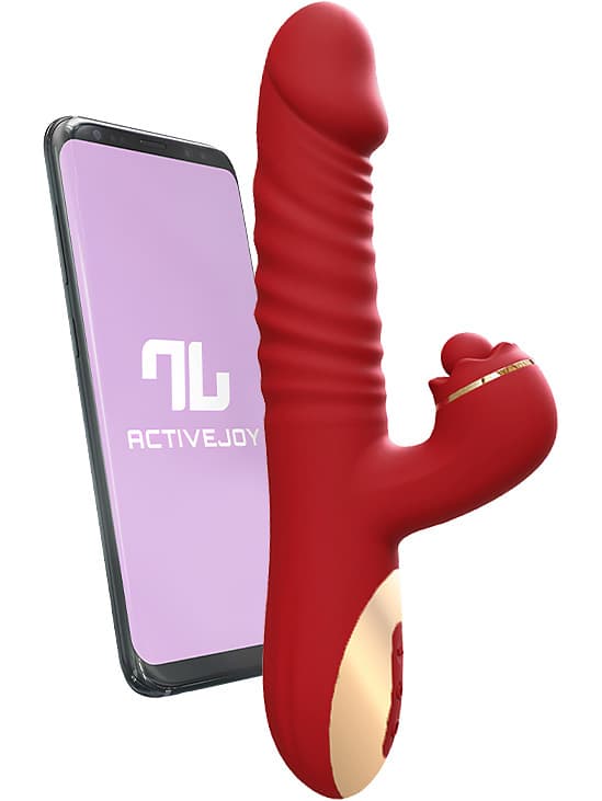 Ascen Thrusting & Waving Vibe With App