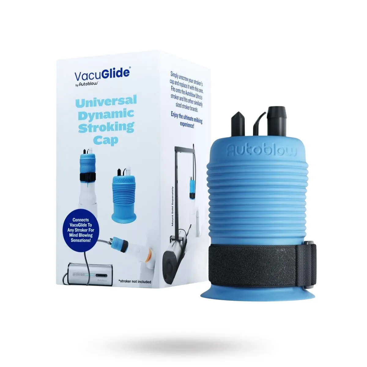Autoblow: Universal Dynamic Stroking Cap for VacuGlide
