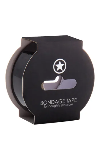 Non Sticky Bondage Tape Black