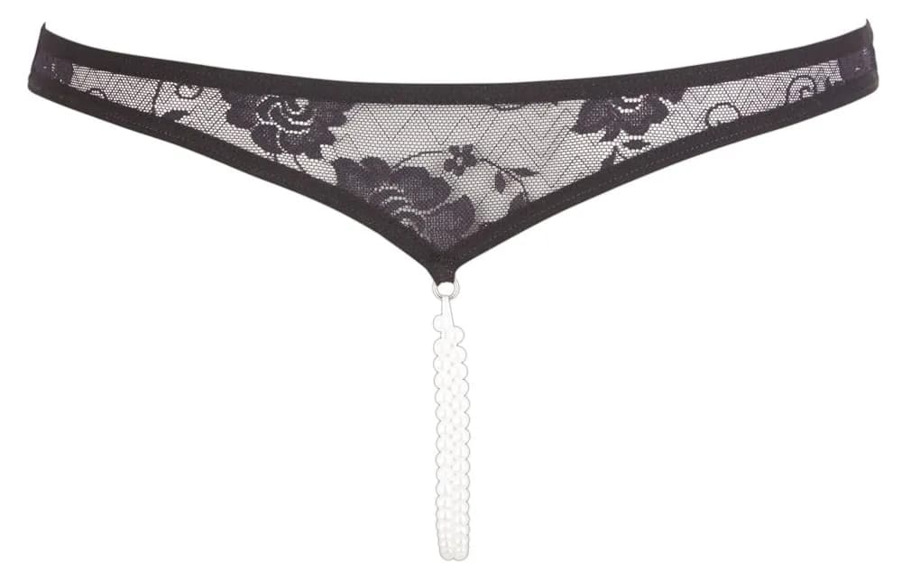 Öppen Stringtrosa Med Pärlband Small