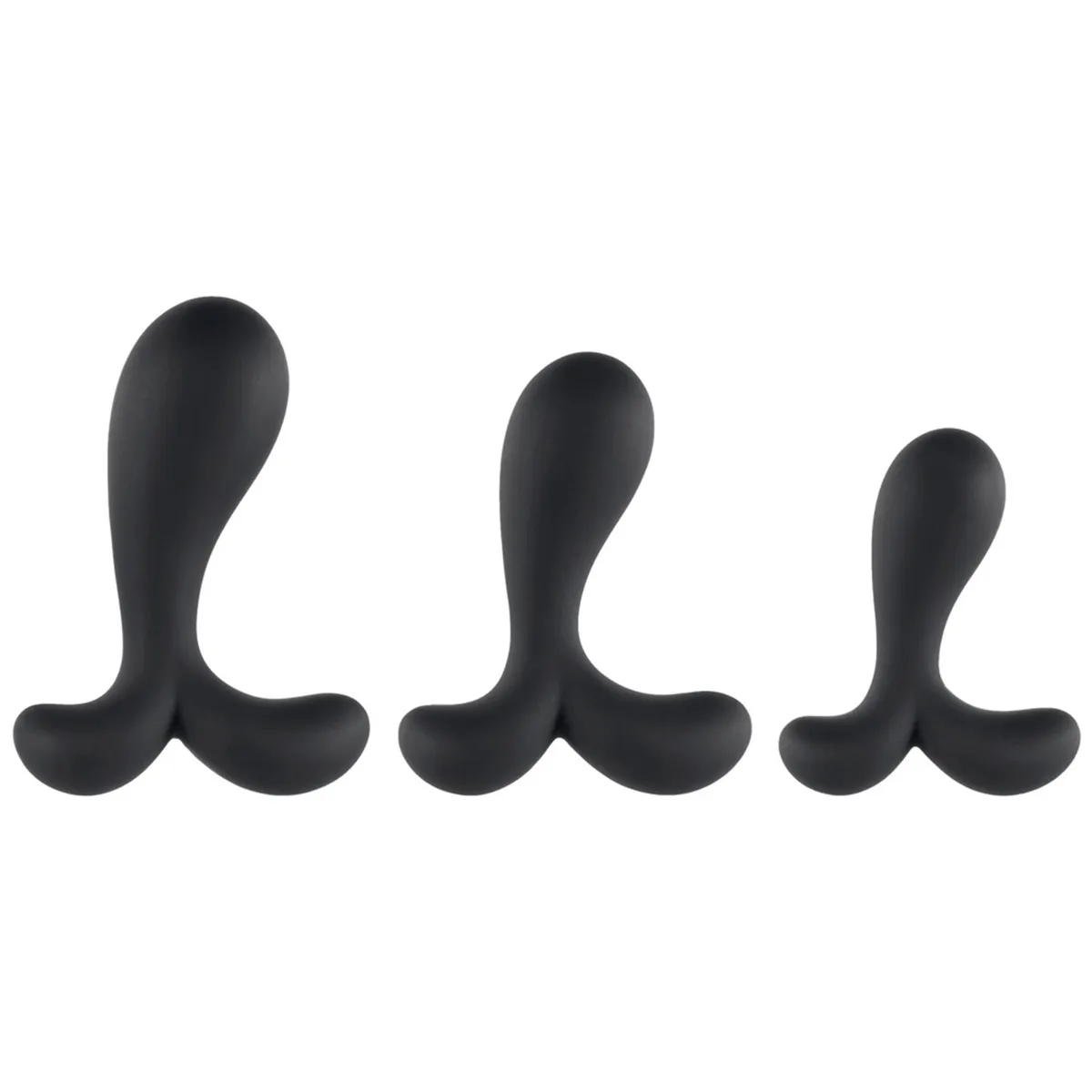 Anos: Butt Plug Training Set with Curved Tips
