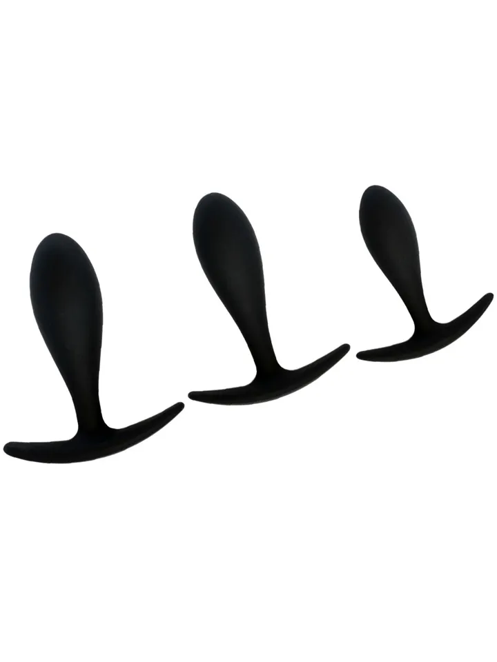 The Perfect Beginner Silicone Butt Plug Set