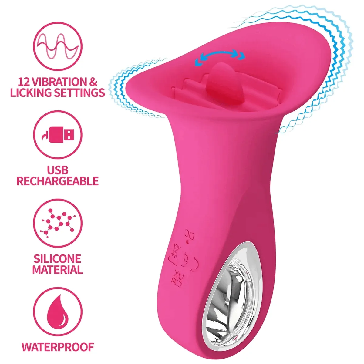 Clyde Vibrating Licking Tongue Klitorisvibrator