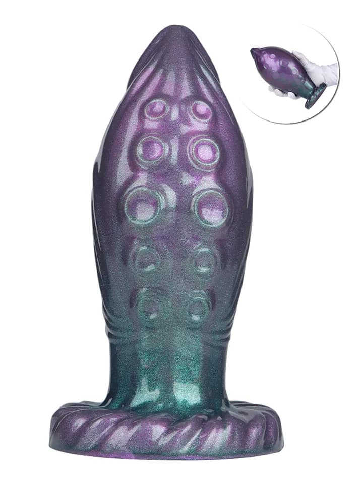 Fantasty Tentacle Inflatable Butt Plug Uppblåsbar analplugg