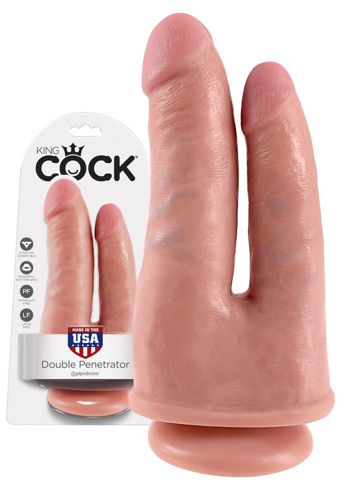 Pipedream King Cock Double Penetrator 21 cm