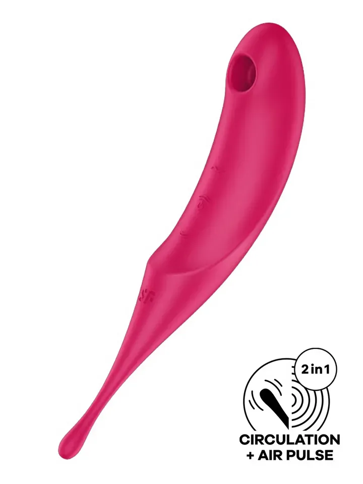 Satisfyer Twirling Pro Red Lufttrycksvibrator
