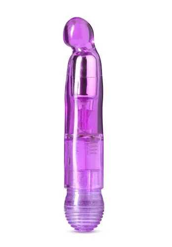 Naturally Yours Rumba Purple 17,5cm Dildo med vibrator