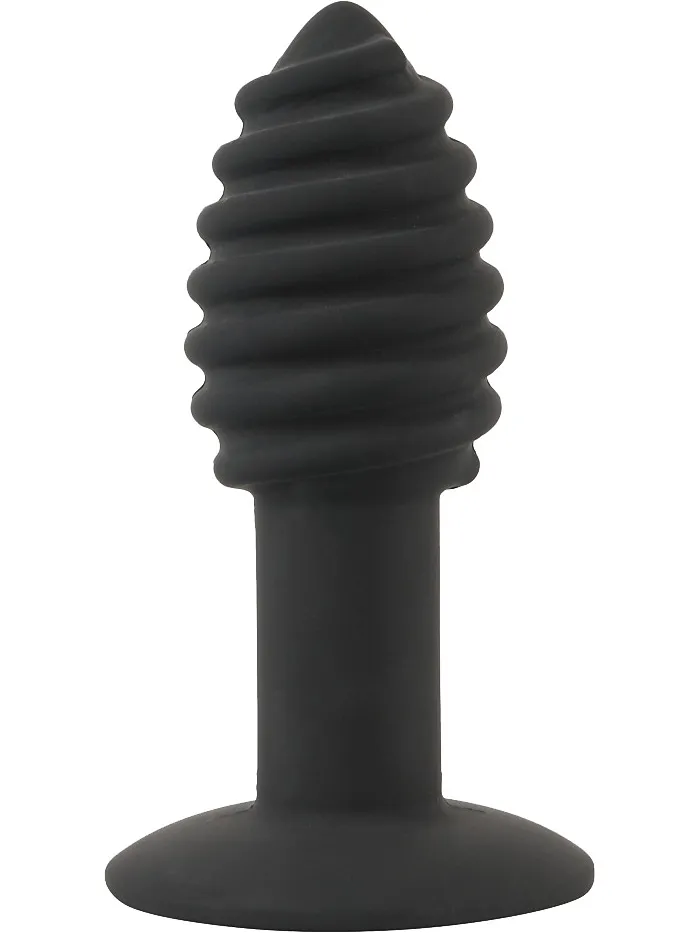 Black Velvets: Vibrating Twist Butt Plug