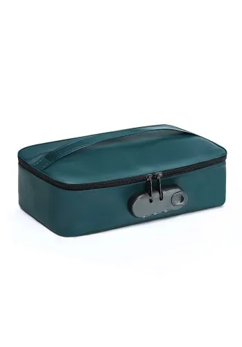 Lockable Discreet Box Luxury Green Förvaring sexleksaker